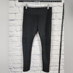 Affliction Moto Speed Black Leggings Size Small NEW